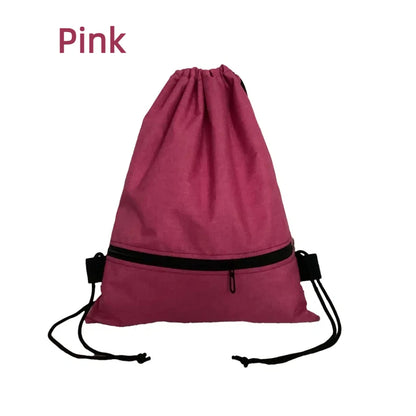 Unisex Drawstring Backpack – Lightweight Gym Bag, Travel Tote, School & Work for Men & Women | Minimalist Daily Carry All-in-One Beauty World Shop