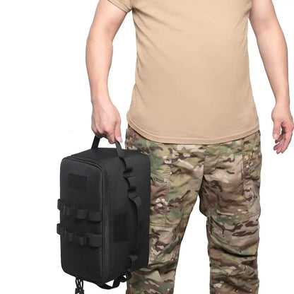 Outdoor Camping Gas Tank Storage Bag Large Capacity Ground Nail Tool Bag Gas Canister Picnic Cookware Utensils Kit Bag Beauty World Shop