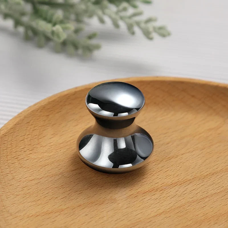 Gua Sha Face Massage Beauty Tool Mushroom Shape Terahertz Energy Stone Guasha Scraping Facial Massager for Spa Body Relaxing Beauty World Shop