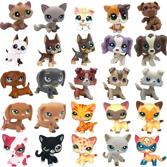 Rare pet toy Stands Short Hair Kitten Dog Dachshund Collie Spaniel Great Dane Original Bobble head toy lps Beauty World Shop