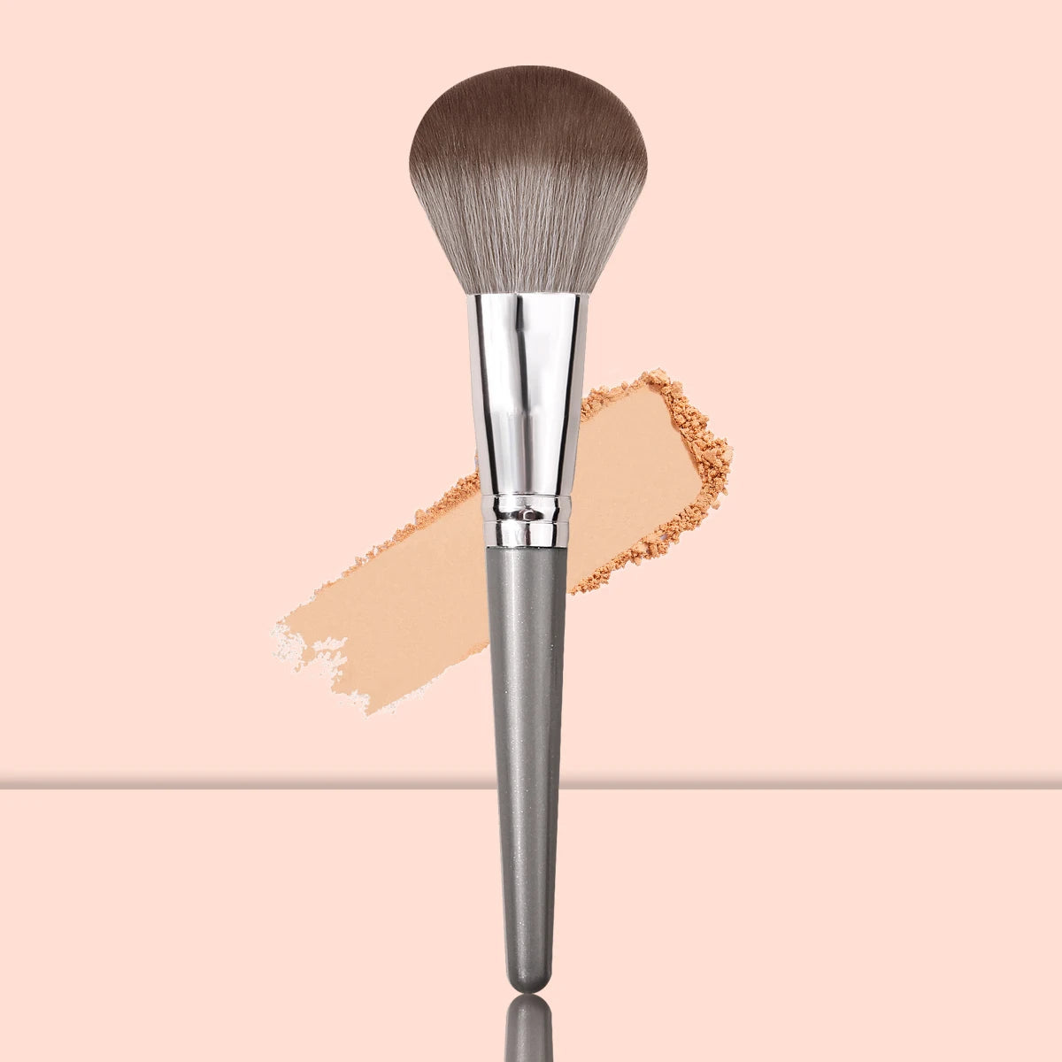 1pcs high quality fluffy soft large powder brush powder blusher brush repair brush multi-function beginner makeup brush tool Beauty World Shop