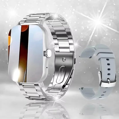 1.83'' Waterproof Smart Watch with Message Answer Call Sleep Monitoring Sports Pedometer Information Alerts For iPhone Android Beauty World Shop