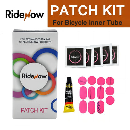 Ridenow Patch Kit TPU Bike Inner Tube Repair Tool Road Bicycle Tire 700C x 23 25 28 32C MTB Bike Tyre 26 27.5 29er BMX 20" 16" Beauty World Shop