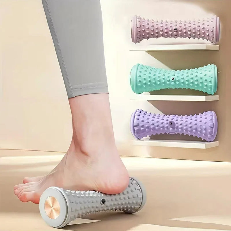 Foot Massager Massage Roller Yoga Massage Ball Plantar Fascia Roller Muscle Relaxation Care Plastic Manual Foot Massager Rollers Beauty World Shop
