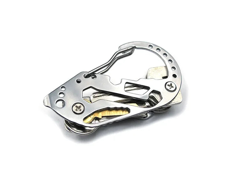Portable Keys Holder Keyring Wallets Car Key Chain Collector Edc Pocket Key Organizer Bottle Opener Outdoor accessories Tools Beauty World Shop