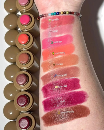 Brand Makeup Blusher Rouge Powder Pocket Blush Lipstick Cheek Hydrating Stick Natural Cream Lip Gloss Cheek Easy Apply Color Beauty World Shop