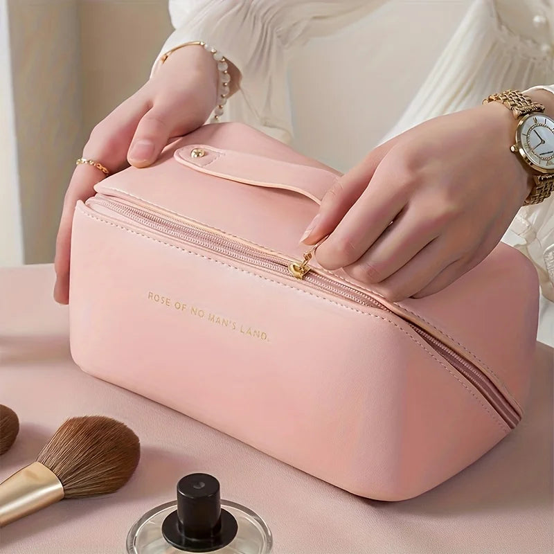 Makeup Organizer Female Toiletry Kit Bag Make Up Case Storage Pouch Luxury Lady Box, Cosmetic Bag, Organizer Bag For Travel Zip Beauty World Shop