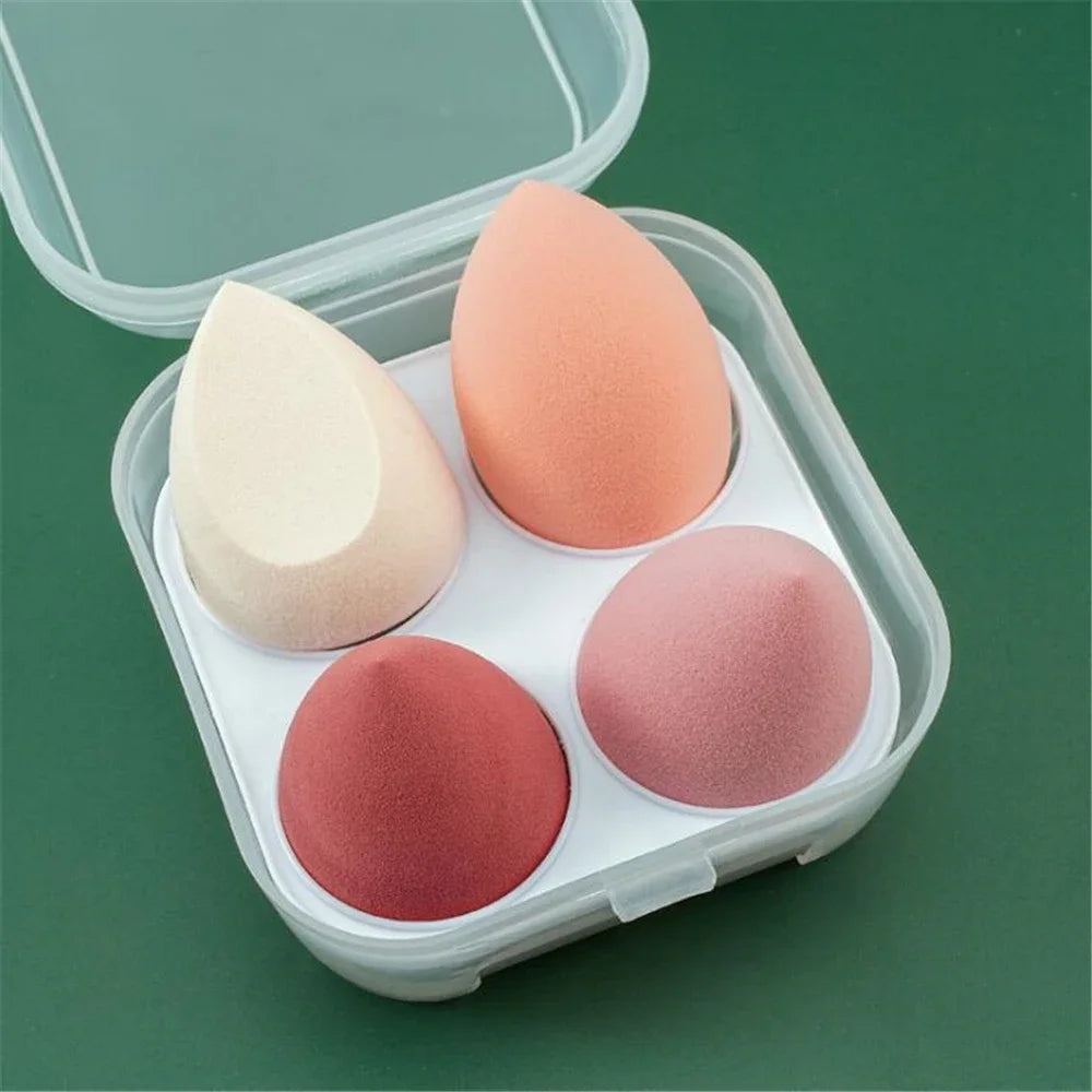 4/8pcs Makeup Sponge Blender Beauty Egg Cosmetic Puff Soft Foundation Sponges Powder Puff Women Make Up Accessories Beauty Tools Beauty World Shop