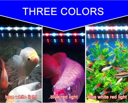 Waterproof LED Aquarium Light Fish Tank Underwater Lamp Clip Light Aquariums Decor Lighting Submersible Lamp Plant Grow 220-240V Beauty World Shop