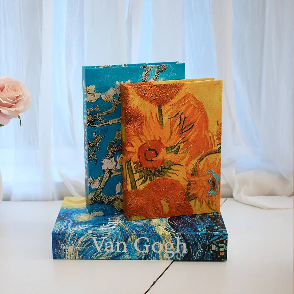 3Pcs Foldable Fashion Fake Books Living Room Decoration Designer Books Coffee Table Ornaments Club Hotel Room Villa Prop Books Beauty World Shop
