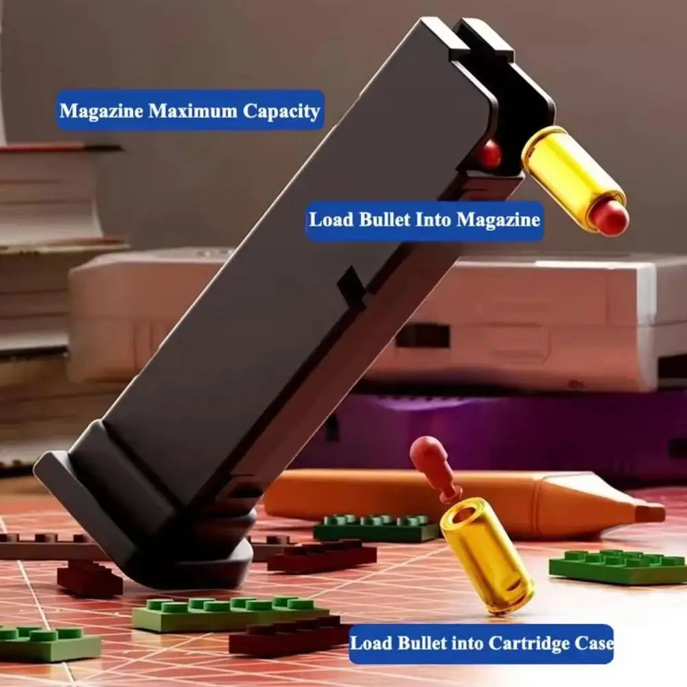 Educational Plastic Shooting Gun Block Puzzle Toy Launchable Weapon Building Blocks and Bricks Beauty Trend Shop