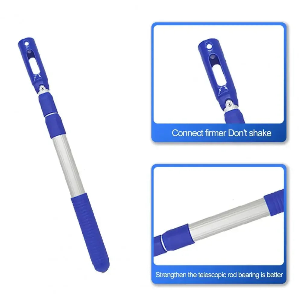 Telescopic Pool Cleaner Handle Rod Swimming Pool Cleaning Fishing Net Supplies Handheld Clean  Telescoping Pole Cleaning Tool Ad Beauty World Shop