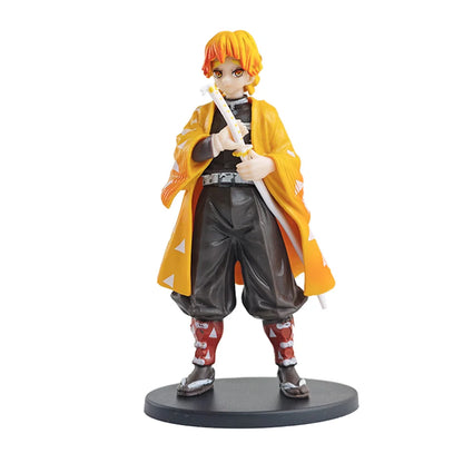 Anime Demon Slayer Kimetsu no Yaiba Figure Kamado Tanjirou Action Figure Agatsuma Zenitsu Nezuko Warrior PVC Model Toys Beauty World Shop
