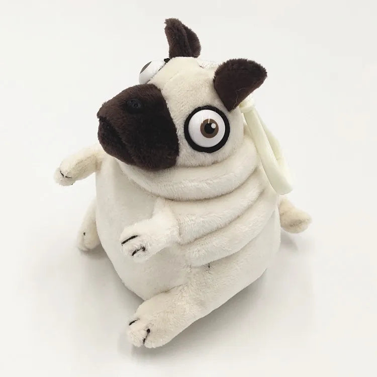 kawaii Plush Toys 15cm dog the Elf Fat Pug Sitting Pug Dogs Toy Stuffed Dolls for Kids Children Birthday Gift Dolls Beauty World Shop