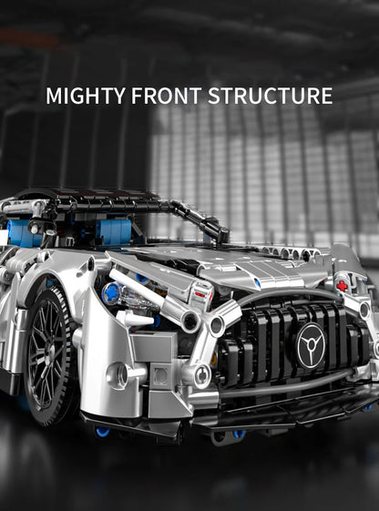 1466 PCS Racing Car Building Blocks Set, 1:14 Scale Sports Vehicle Model Kit for Adults, Toys for Boys Birthday Gifts Beauty World Shop