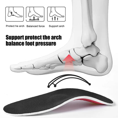 Orthotic Insole Arch Support Flatfoot Orthopedic Insoles For Feet Ease Pressure Of Air Movement Damping Cushion Padding Insole Beauty World Shop