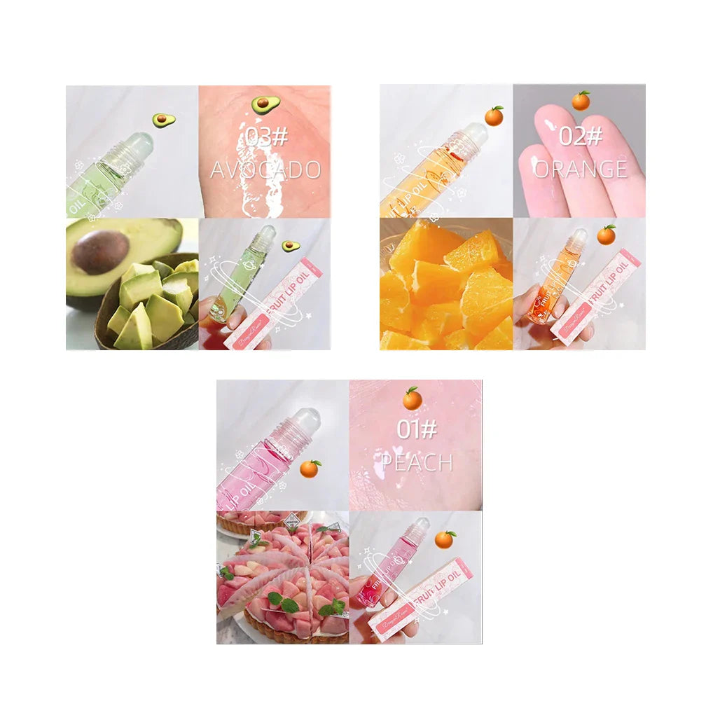 Dribbling Moisturizing Lipstick Liquid Moisturizing Fruit Shea Lip Oil THee STORE