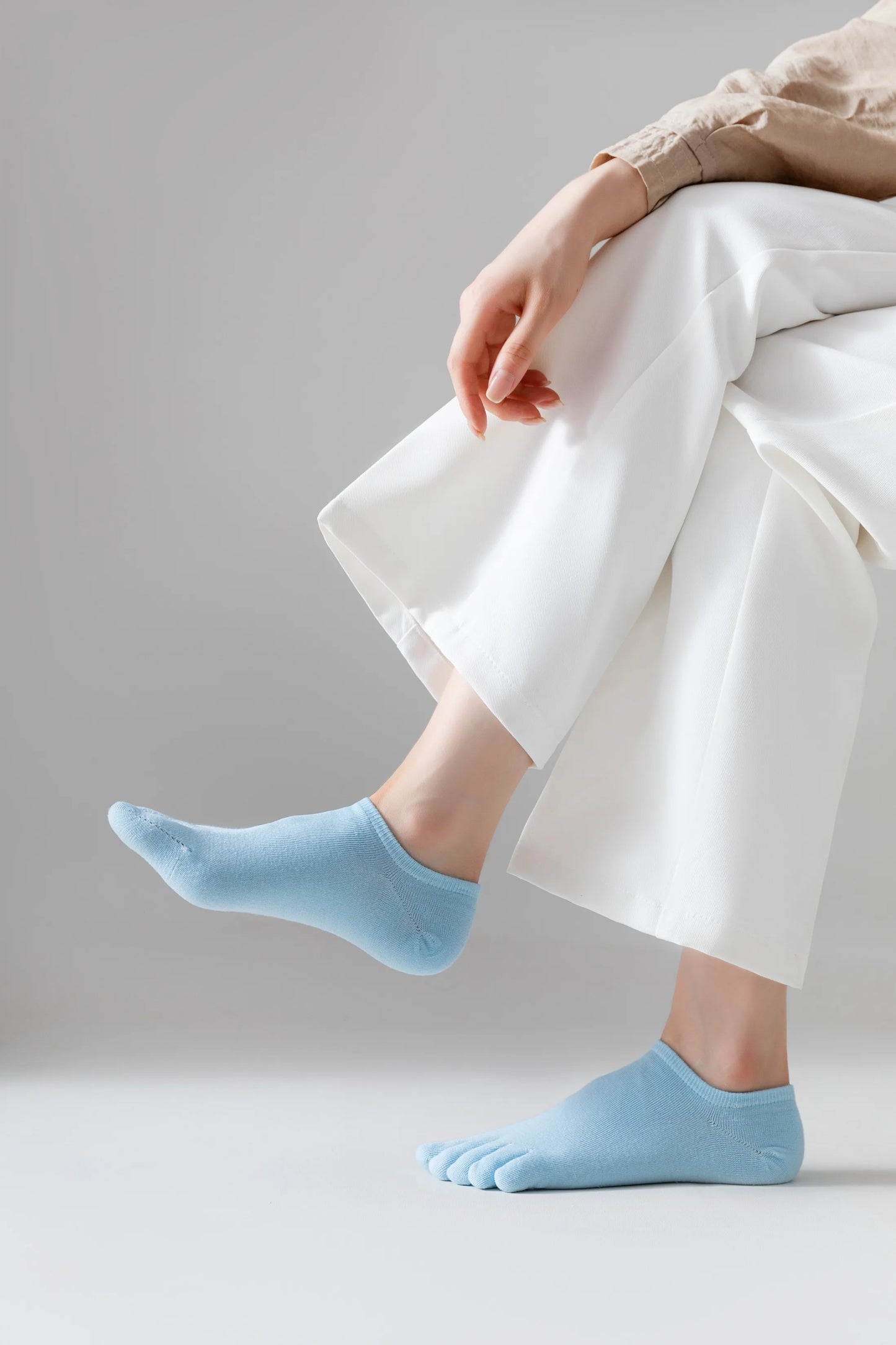 5 pairs of yoga toe socks for women, suitable for Pilates, ballet, dance, and barefoot Beauty World Shop