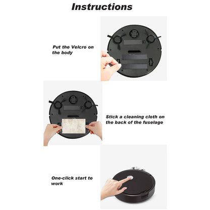 New Mini Sweeper Sweeping 3 In 1 Smart Sweeping Robot and Vacuuming Wireless Vacuum Cleaner Sweeping Robots For Home Use Beauty World Shop