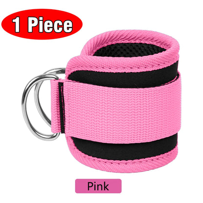 Fitness Ankle Straps Adjustable D-Ring Support Cuffs Gym Leg Strength Workouts Pulley With Buckle Sports Guard Safety Abductors Beauty World Shop