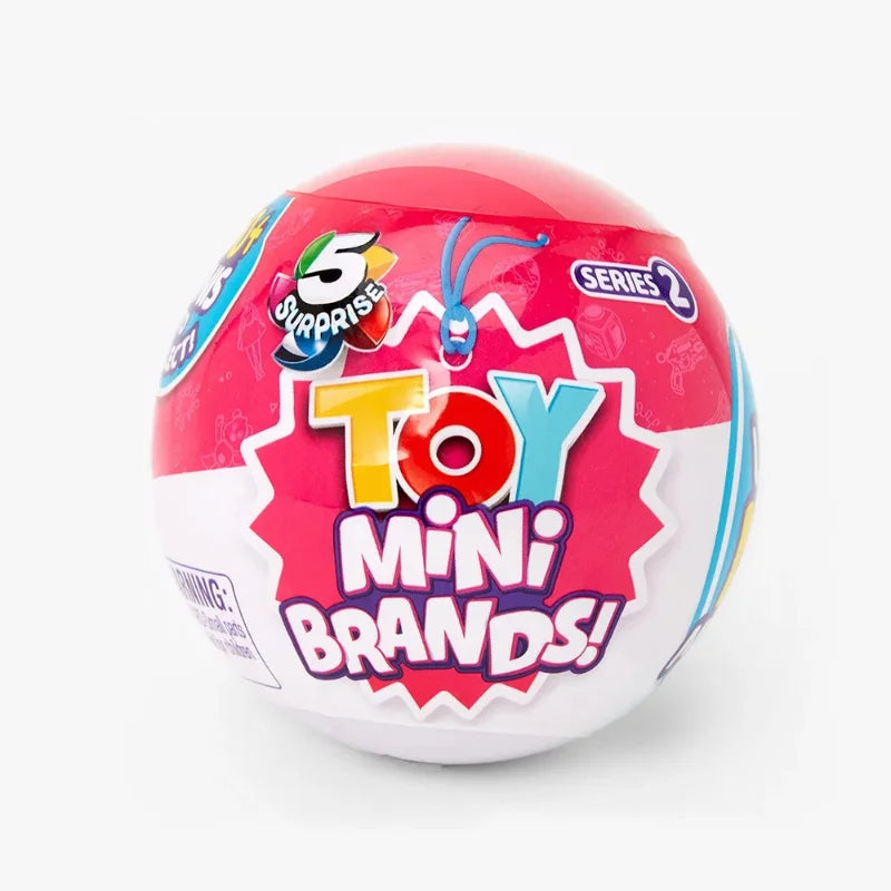 Disney 5 Surprise Capsule Toys Mini Brands Series 3 Mystery Blind Box Fashion Surprise Ball Cartoon Figures Collectible Toys Beauty World Shop
