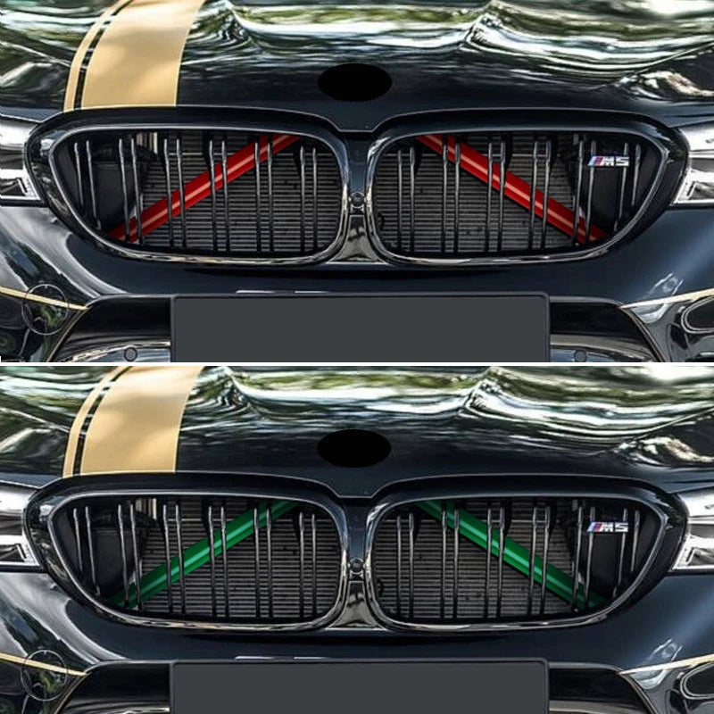 Car Front Grille Trim Strips For BMW 3 4 Series E21 E30 E36 E46 E90 E91 E92 E93 F30 F31 F34 F35 G20 G21 G28 External Accessories Beauty World Shop