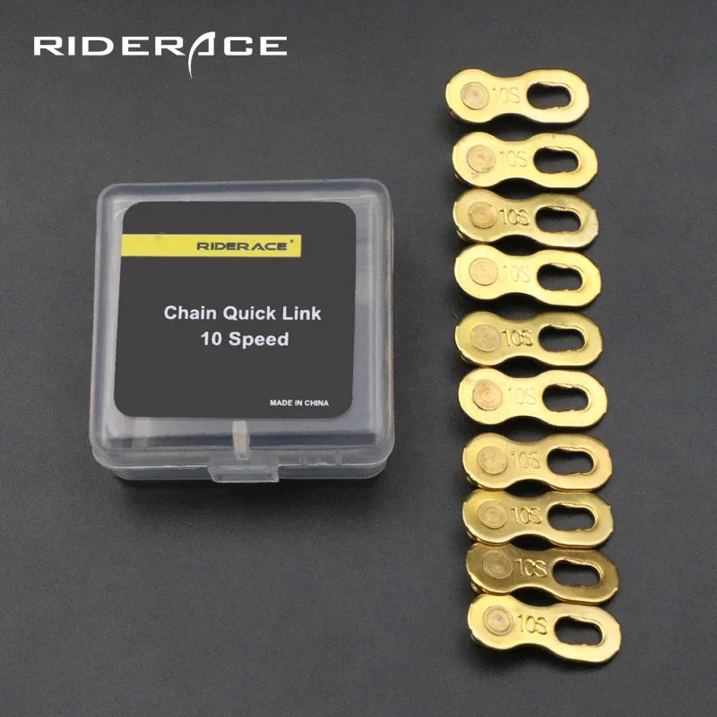 5 Pair Bicycle Chain Link Connector Joints Magic Buttons Cycling Speed Quick Master Links For Mountain Bike 6/7/8/9/10/11/12 S Beauty World Shop