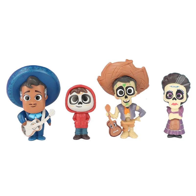 8 Pieces / Set COCO Cartoon Movie Action Figure Vinyl Figurine Collection Model Doll Toys Beauty World Shop