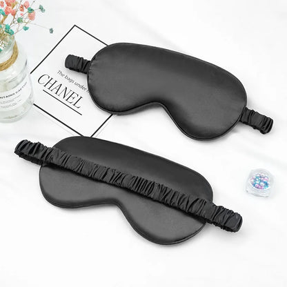 Imitated Silk Eye Patch Shading Sleep Eye Mask Eyepatch Travel Relax Cover Eyeshade Health Sleeping Shield Eye Care Tools Beauty World Shop