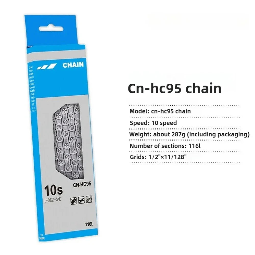 Mountain Bike Original Chains 6/7/8/9/10/11 Speed Bicycle Chain 116 MTB Bicycle Parts Beauty World Shop