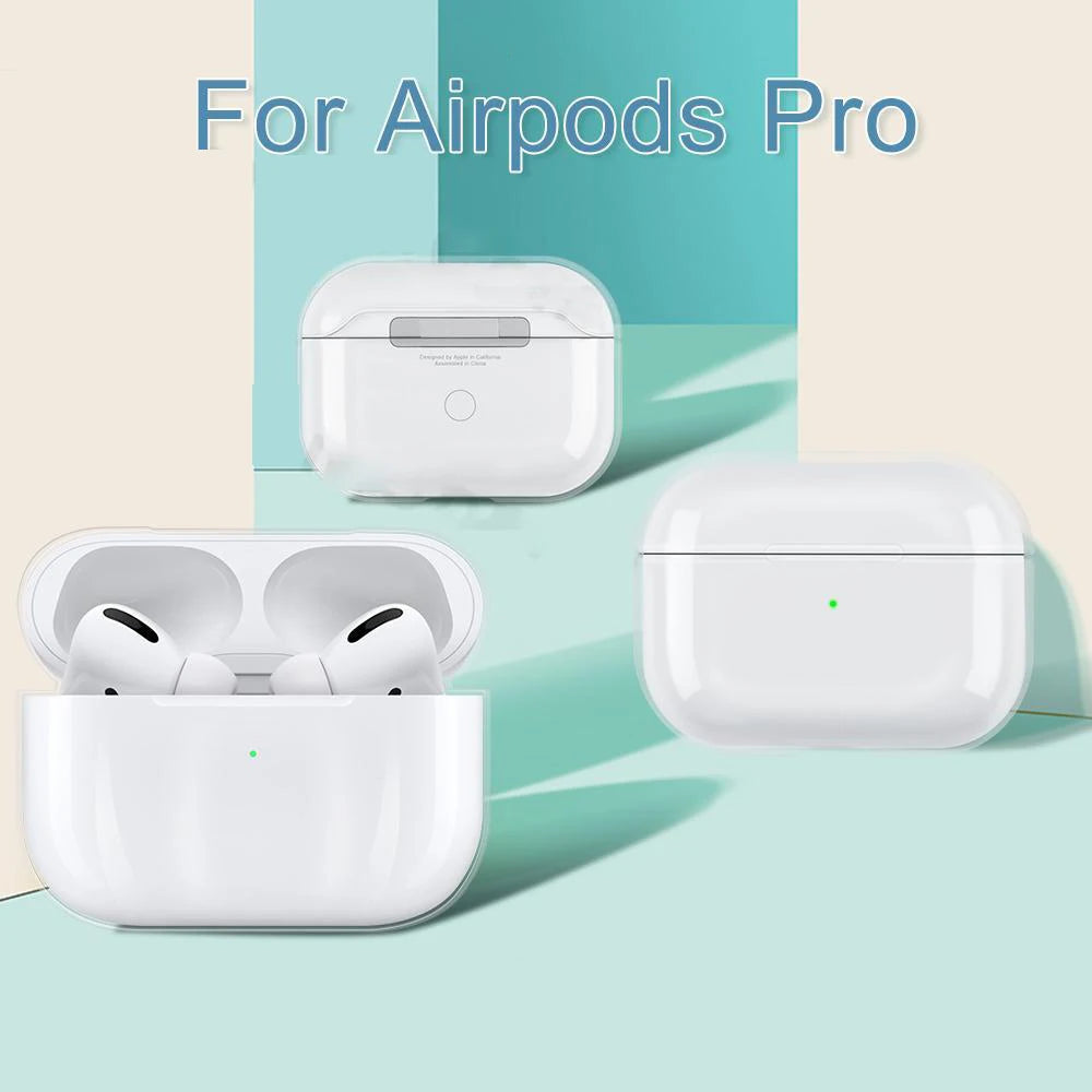 Transparent Case For AirPods Pro 2 Cases Wireless Bluetooth Earphone Protective Cover For Airpods 3 2 1 PC Clear Hard Case Shell