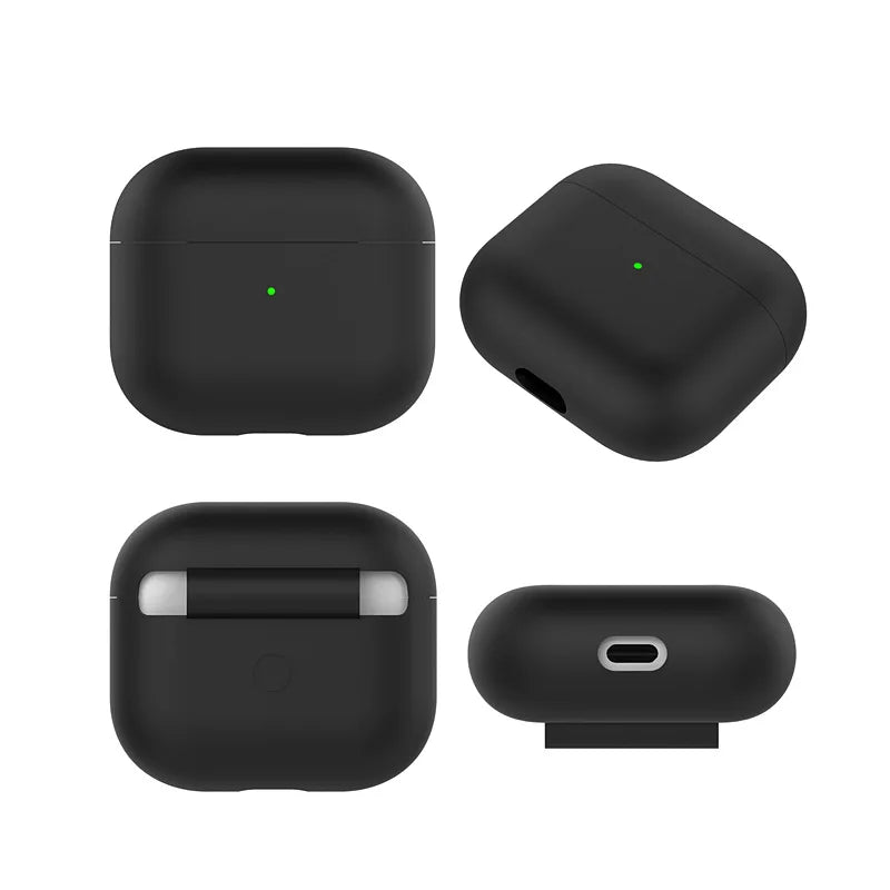 Liquid Silicone Soft Earphone Case for AirPods Pro 3 2 2025 Generation Air Pods 4 1 Pro3 Pro2 3rd 2nd Gen Headphone Cover Sleeve