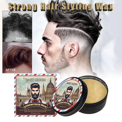 Long Lasting Stying Wax Fluffy Hair Pomade Wax Keep Hair Oil Edge Control Barbershop Tools Salon Hairdressing Mud Hair Styling Beauty World Shop