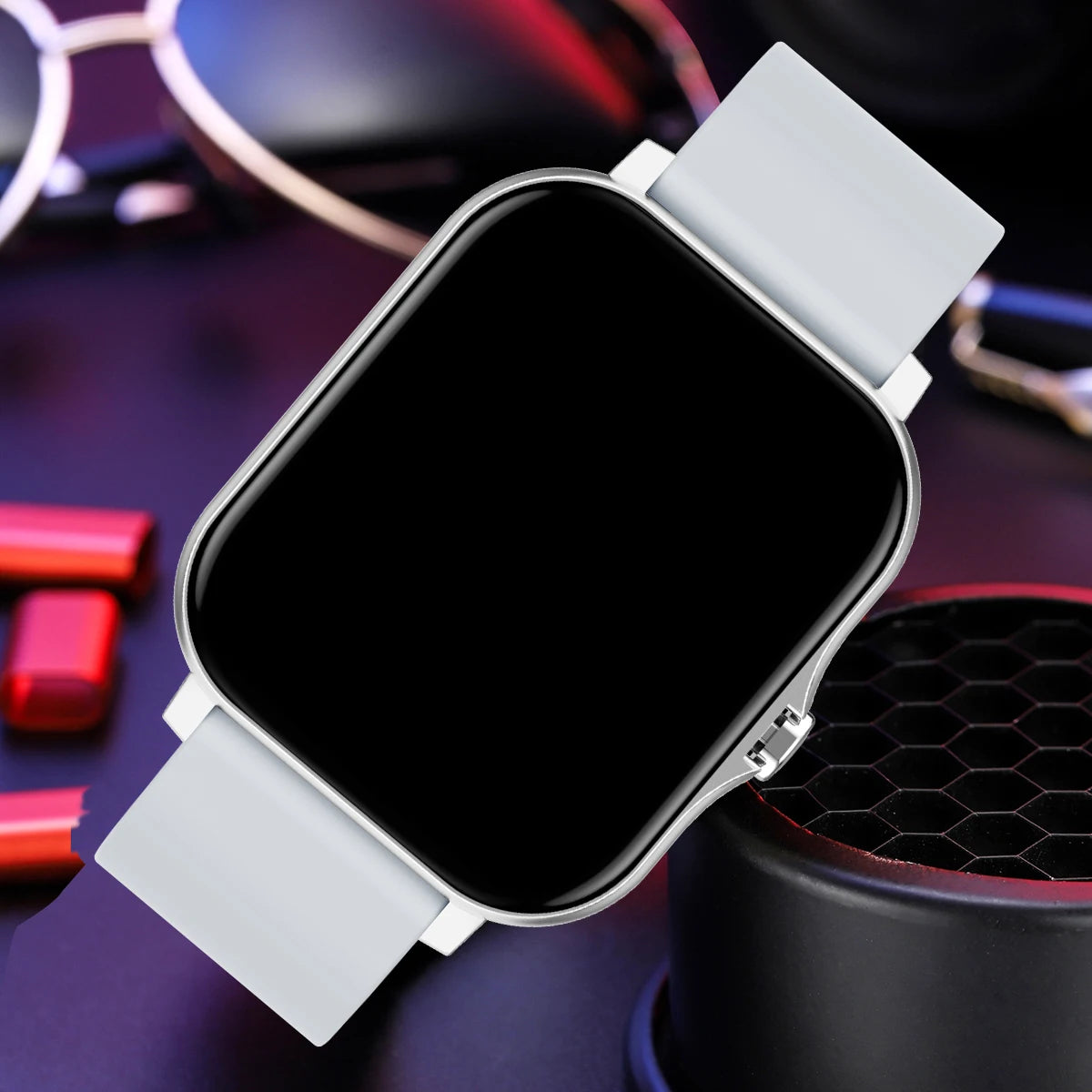 1.83'' Waterproof Smart Watch with Message Answer Call Sleep Monitoring Sports Pedometer Information Alerts For iPhone Android Beauty World Shop