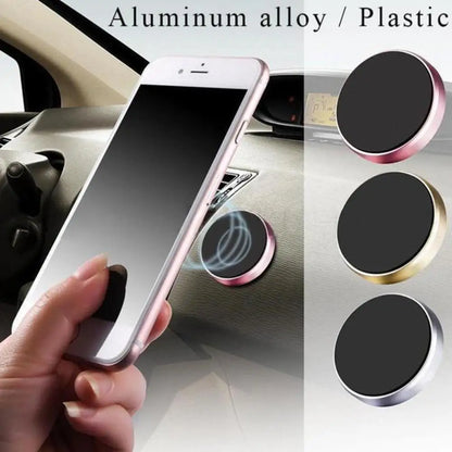 Car Magnetic Phone Holder 360°  Stand Magnet Car Mount Cell Mobile Phone Wall Nightstand GPS For iPhone Android Universal Beauty World Shop