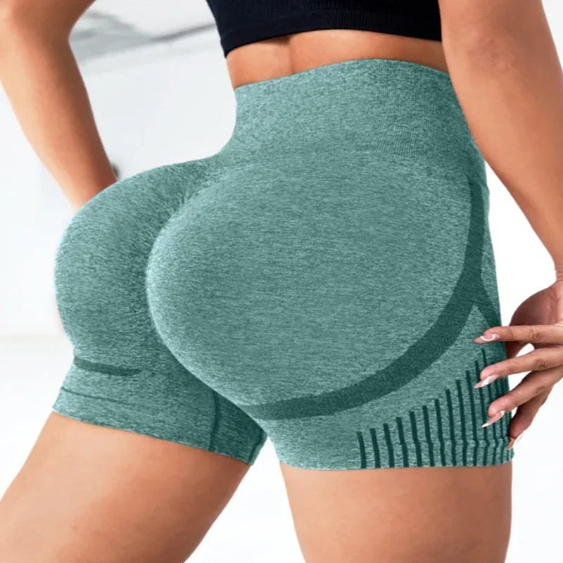 Yoga Underpants Seamless High-Elasticity High-Waist Quick-Drying Casual Sports Yoga Shorts Women's Beauty World Shop