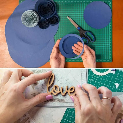 A3 A4 A5 PVC Cutting Mat Workbench Patchwork Cut Pad Sewing Manual DIY Knife Engraving Leather Cutting Board Side Underlay Beauty World Shop