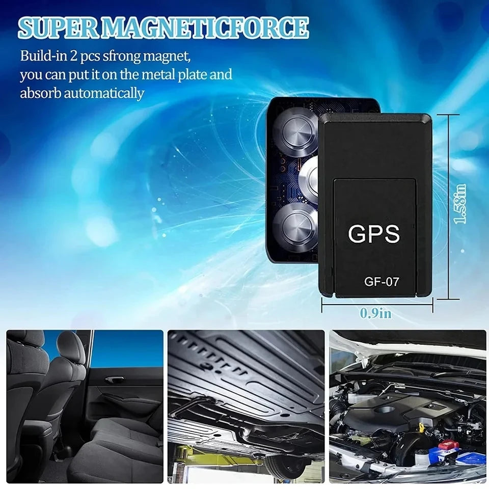 Micro Magnetic GPS Tracker, Vehicle Motorcycle Real-time Anti-theft Tracking Monitor, Personal Anti Loss Positioning Mini GPS Beauty World Shop