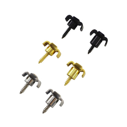 Electric guitar string buckle accessories, head lock, string stabilizer, butterfly shaped circular column suitable for ST/SQ/TL Beauty World Shop