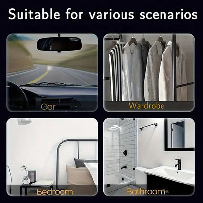3-60Pcs X Version Car Air Refresher Car Suspension Decoration Home Bathroom Refresher Natural perfume Car Interior Hanging Paper Beauty World Shop