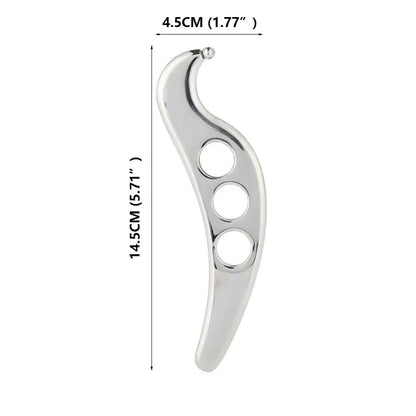 Stainless Steel Gua Sha Muscle Fascia Scraper Tool Skin Scraping Massage Tool Body Shoulder Back Arm Leg Massage Care Beauty World Shop