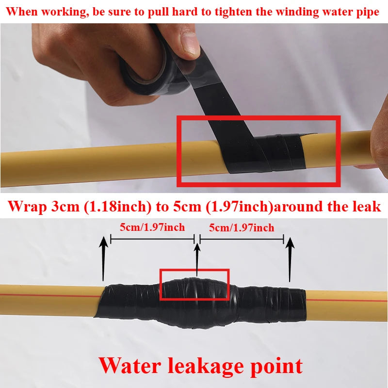 Super Strong Waterproof Stop Leaks Seal Repair Performance Silicone Adhesive Insulating Duct Tapes Beauty Fashion
