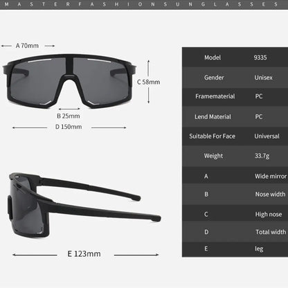 Cycling Sunglasses UV Protection Windproof Glasses For Men Women Polarized Lens Hiking Road Riding Bike Sport Glasses Eyewear Beauty World Shop