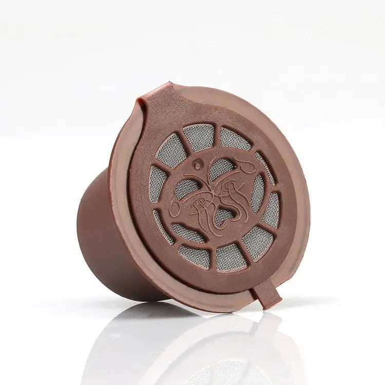 Reusable Coffee Capsule for Nespresso Machine with Stainless Filter Mesh Icafelas Refill Espresso Pod Kitchen Tamper Accessories Beauty World Shop