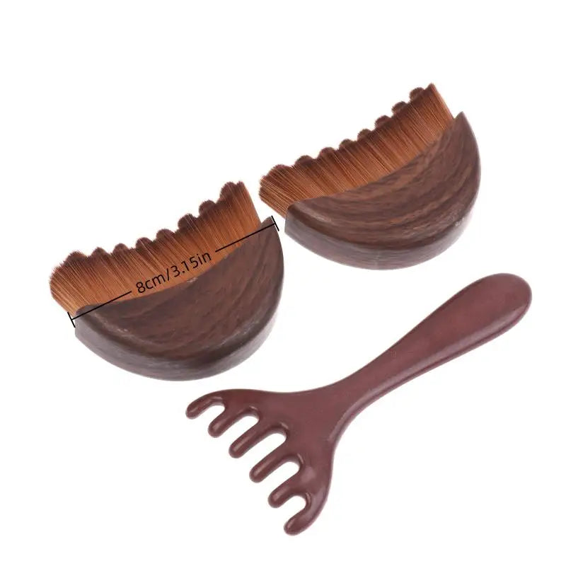 HUAHUA2026 NEW Facial Lymphatic Drainage Brush, Dry Massage Tool for Contouring & Reducing Puffiness, Face Sculpting Routine Beauty World Shop
