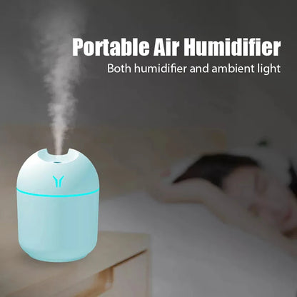 250ML Mini Aroma Oil Diffuser USB Essential Oil Atomizer Electric Air Humidifier With LED Night Lamp For Home Desk Bedroom Car Beauty Fashion