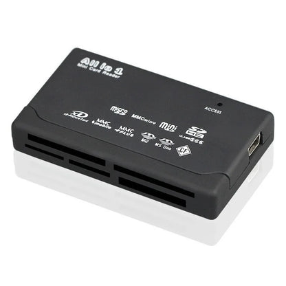 Usb 2.0 Mini Memory Card Reader, Multifunctional All In One Card Reader,, 480mbps, Tf, M2, Xd, Cf, Micro Sd Beauty World Shop