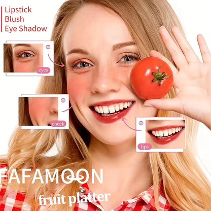 4 Color Fruity Lip Tint Water Gloss Tint, Moisturizing Waterproof Liquid Lipstick, Non-Stick, High Pigment, Long-Lasting Colors Beauty World Shop
