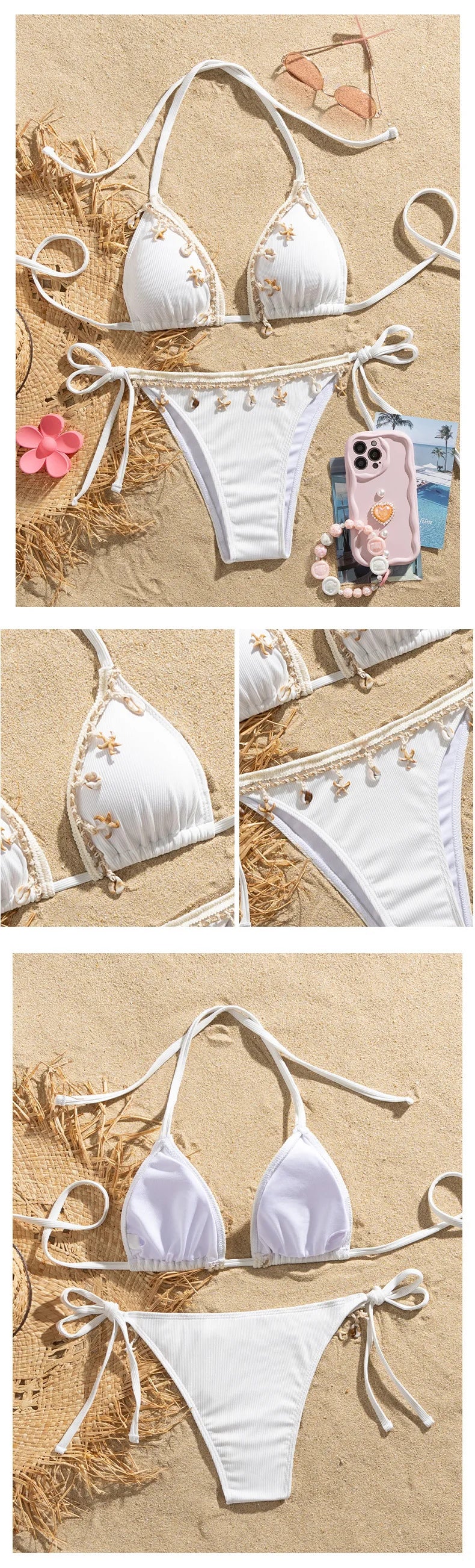 Sexy Bikinis 2026 Women's Swimwear Female Swimsuit For Swimming Wear Bathing Suits Brazilian Bikini Set Beachwear Pool Bather Beauty World Shop