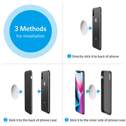 Magnetic Car Phone Holder Air Vent Clip Mount 360 Rotation Mobile Bracket GPS Cell Phone Stand in Car For IPhone Samsung Huawei Beauty World Shop